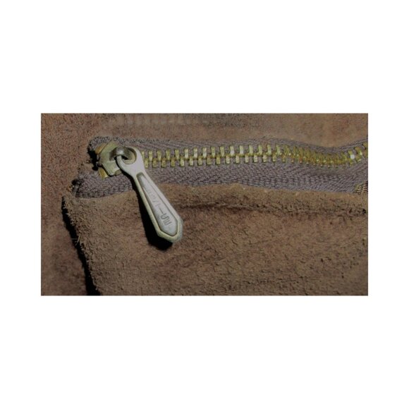 Vintage Fendi FF Zucca Brown Canvas and Leather Large Tote Bag Made In Italy - Picture 10 of 16